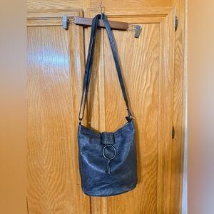 Latico leather  gray Leora Crossbody bag